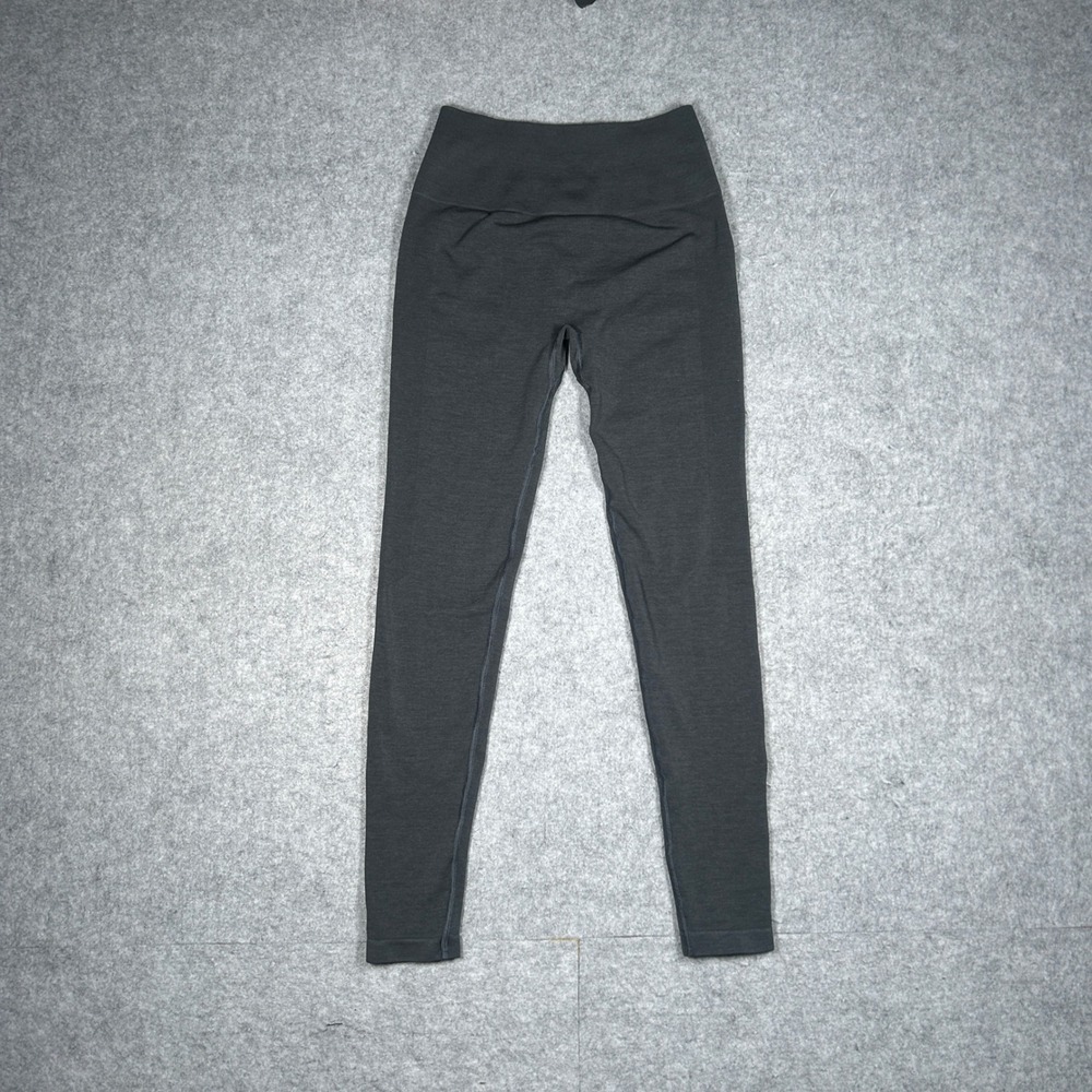Alphalete Leggings Womens Small Black Amplify Scrunch Butt Yoga Gym Activewear